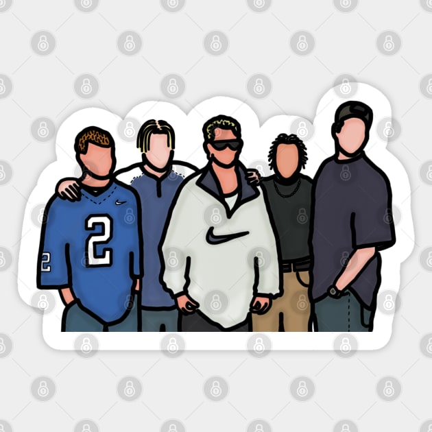 Backstreet boys Sticker by LiloAndArt